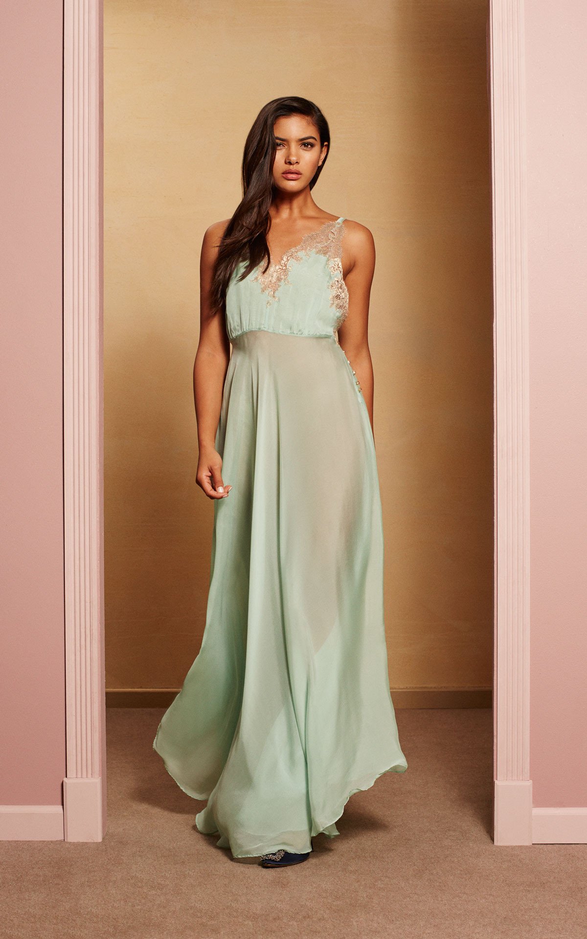 Waters of Colombier Aquamarine Dress