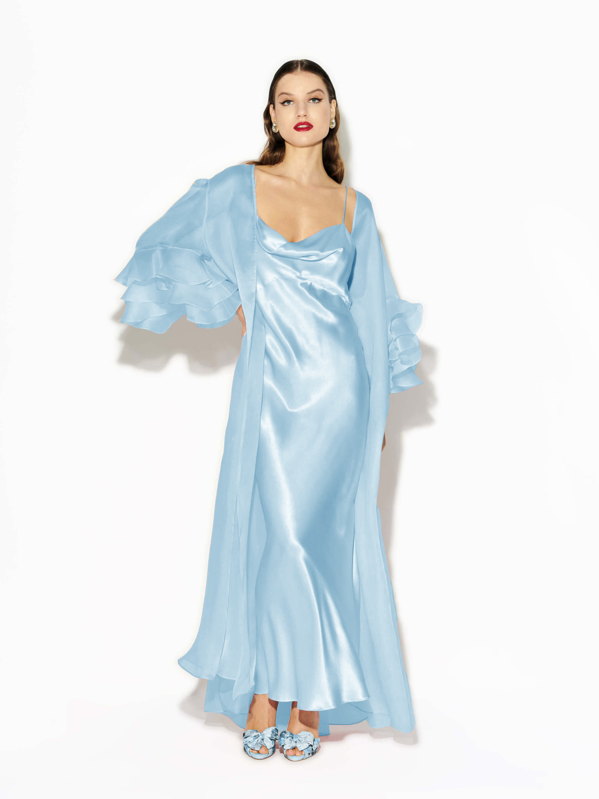 alice robe front azure