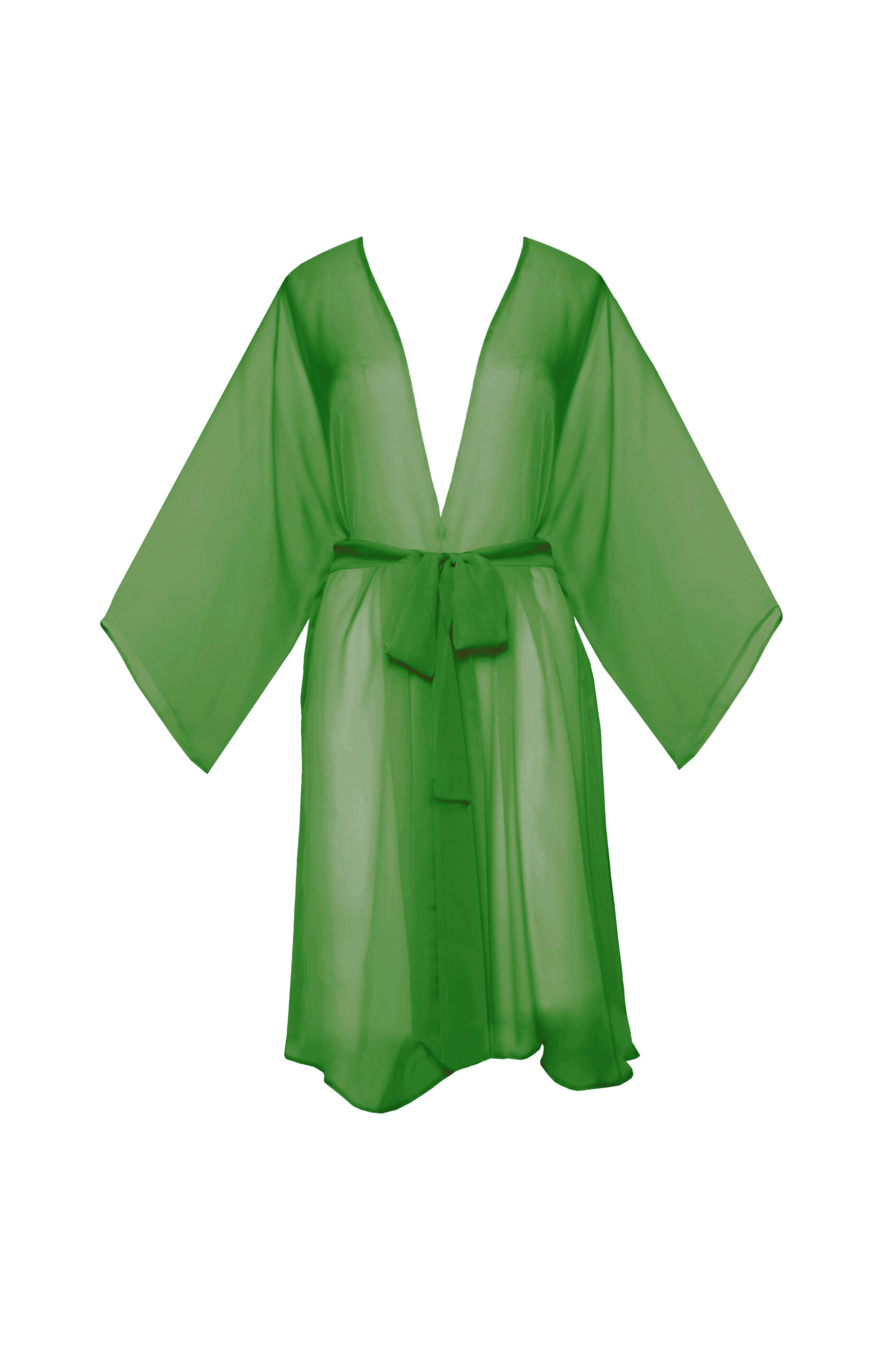 robe green front