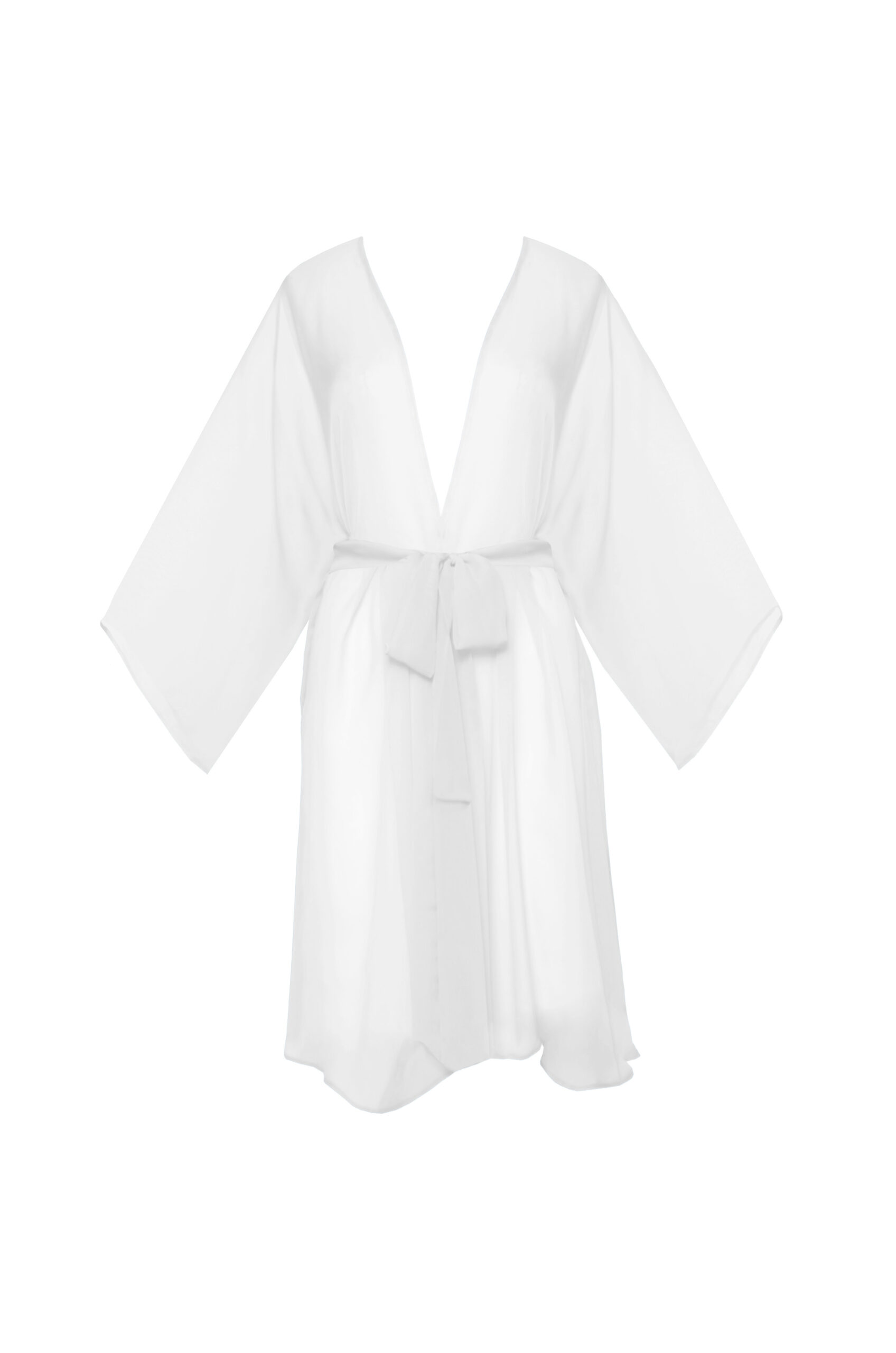 robe white front