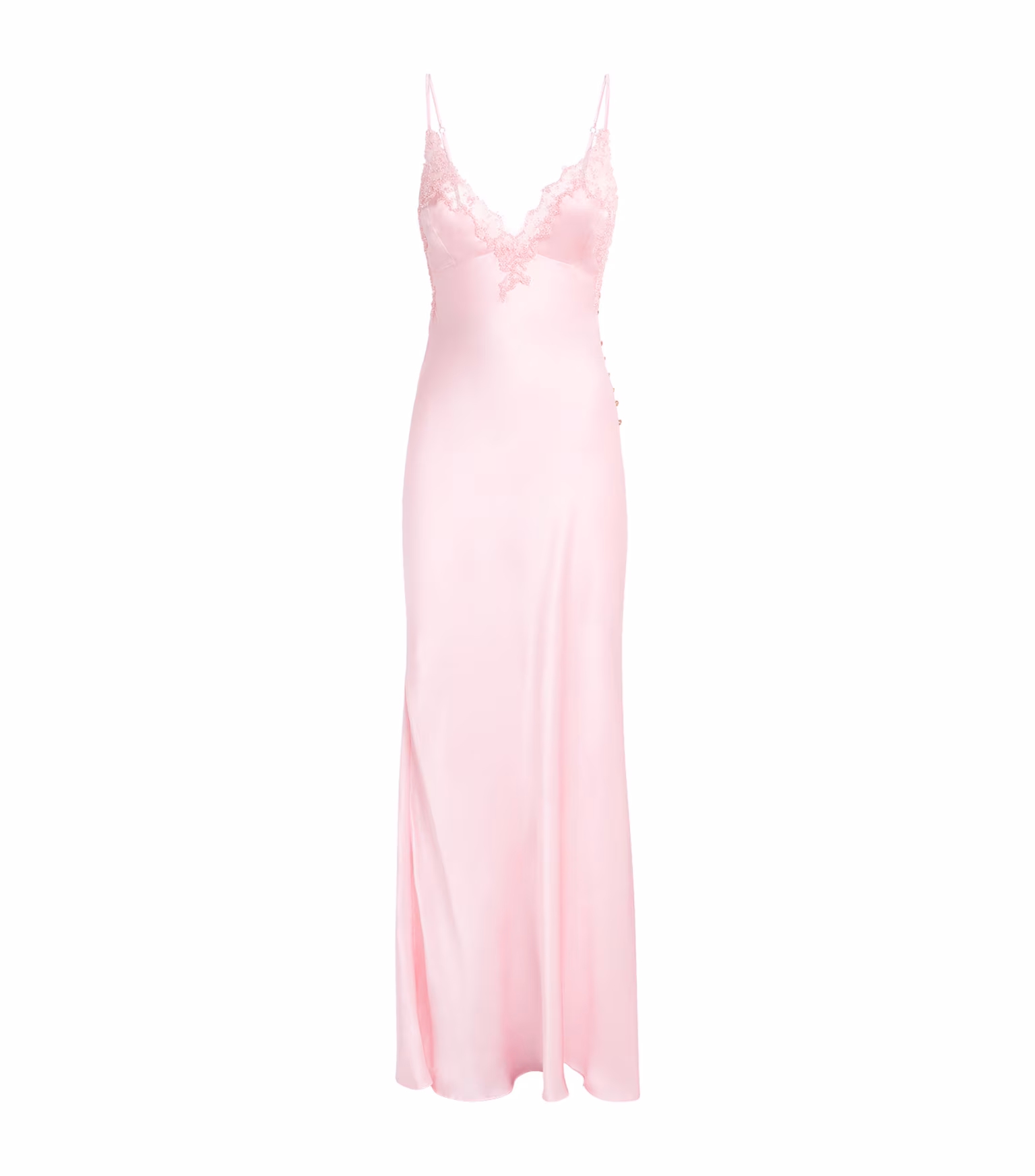 Rosamosario pink long dress still life