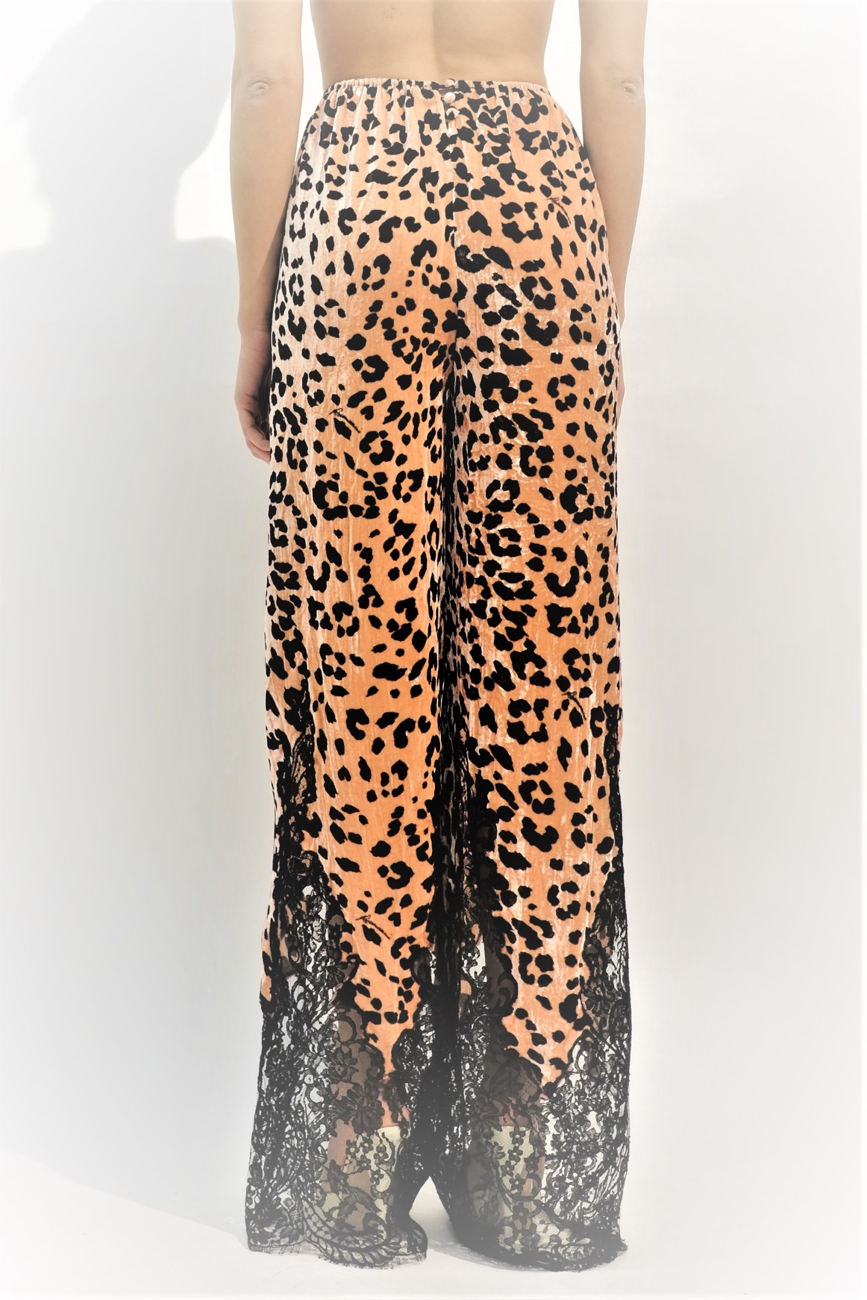 Leopardessa Velvet Trousers