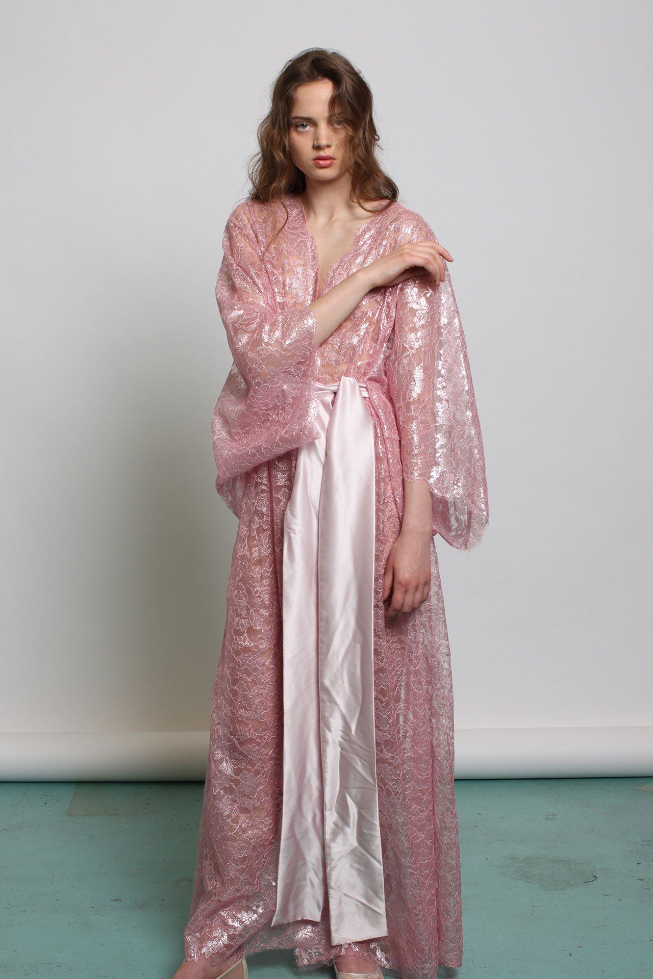 Botox Pink Long Robe