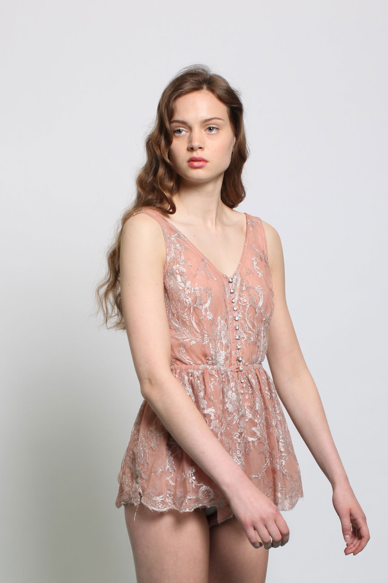 Jumeirah Crystals Pink Top
