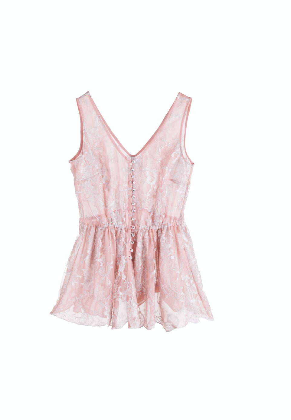 Jumeirah Crystals Pink Top