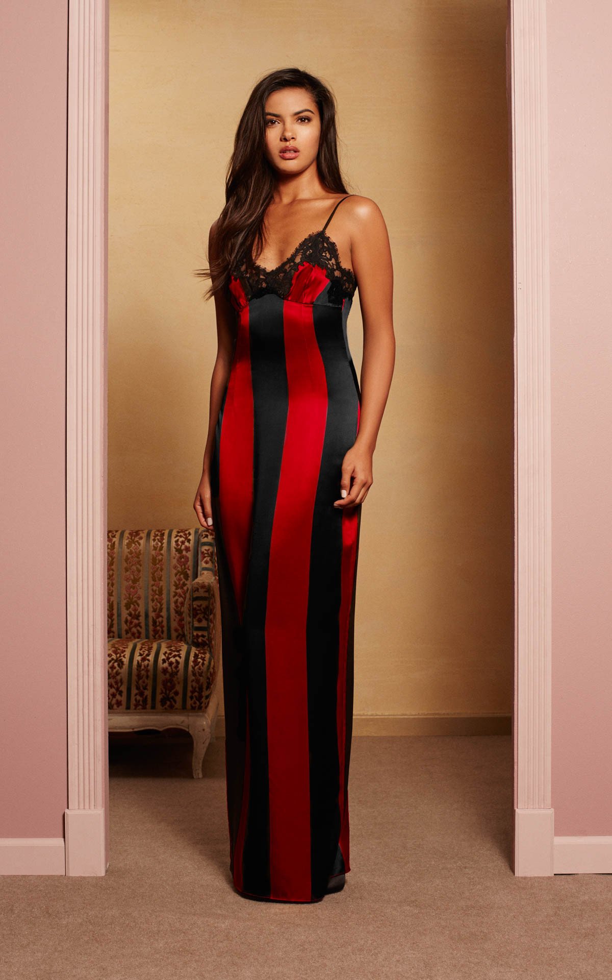 Wallah Stripes Red Striped Dress