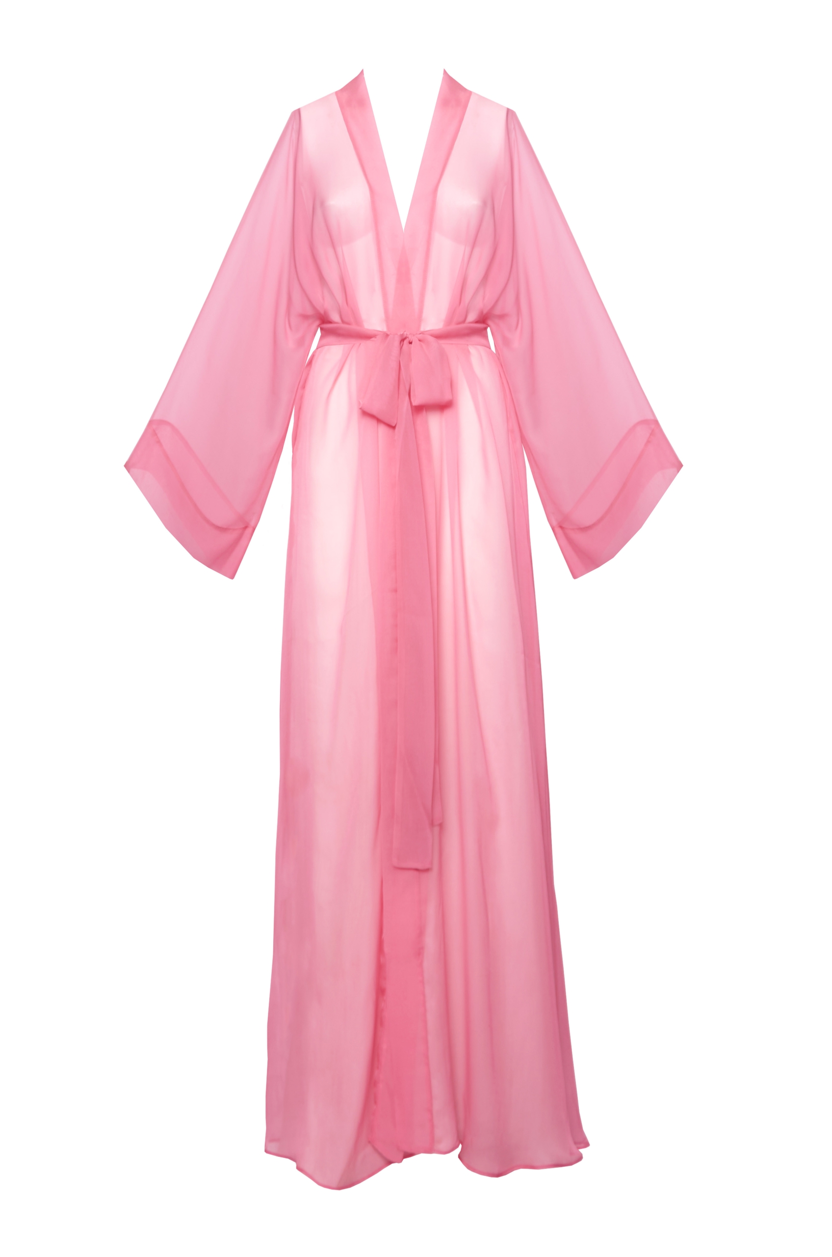Rosamosario pink still life long robe